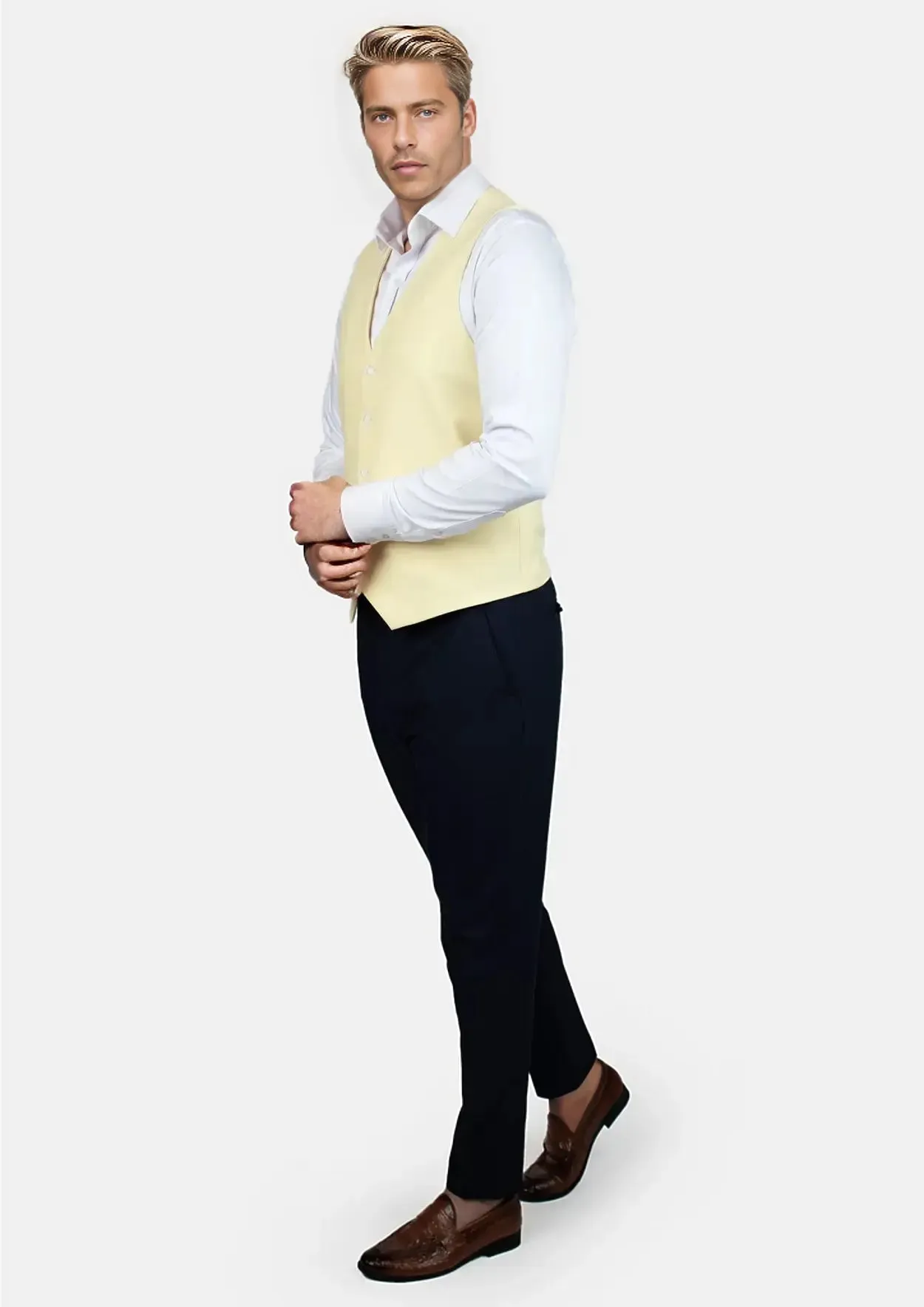 Cream Vest