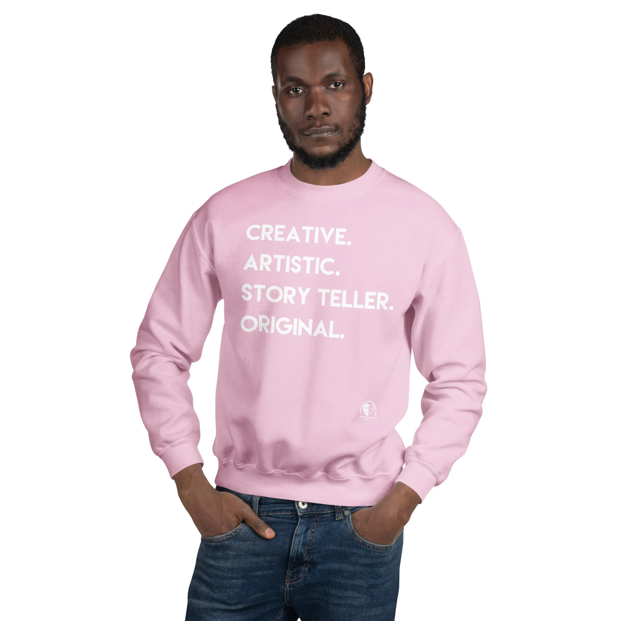 Creative Artistic - Printed Staple Unisex Crewneck Sweatshirt