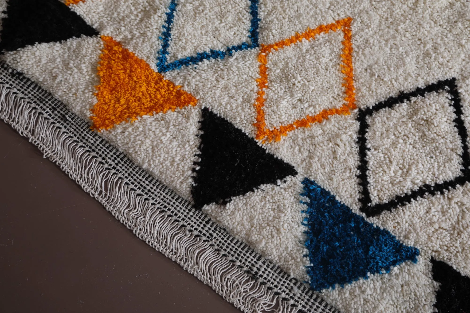 Custom Moroccan rug - azilal berber rug morocco - Wool rug