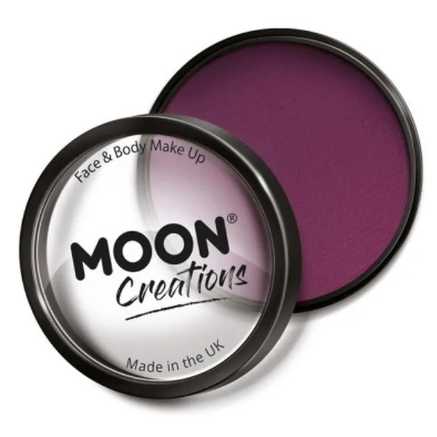 Moon Creations Pro Face Paint Cake Pot, Wild Berry