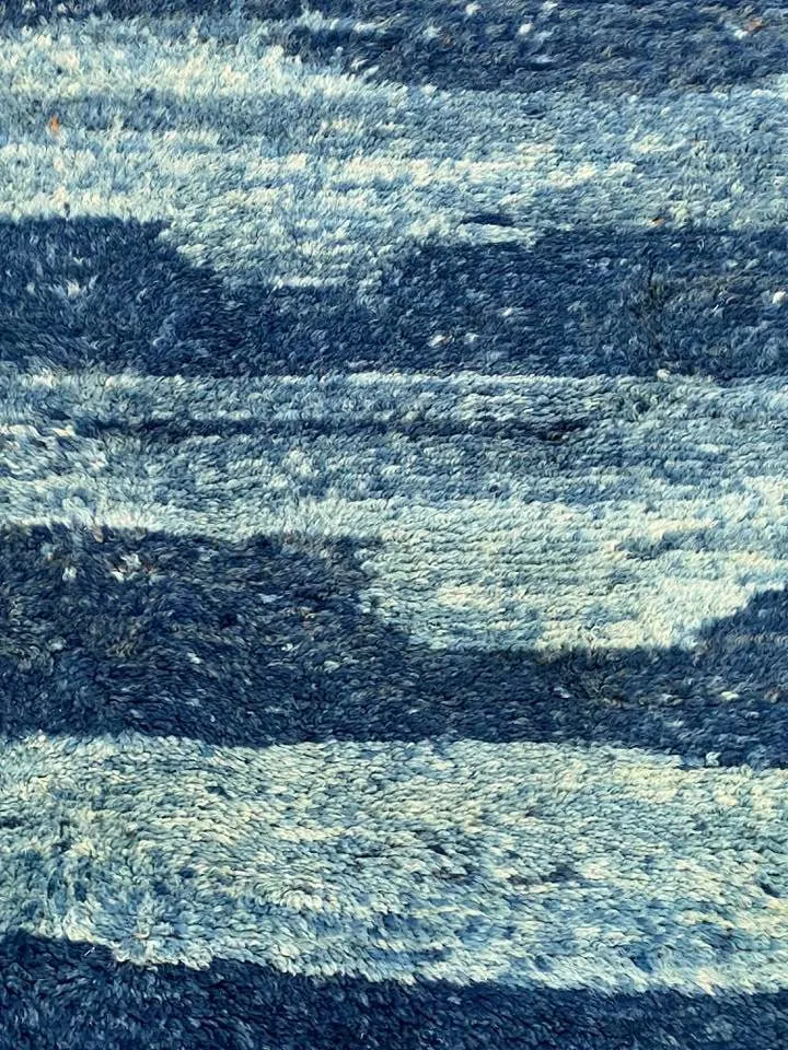 Moroccan area rug from Tazenakht, Wool and Thread, 6.30ft x 4.92ft or 192cm x 150cm