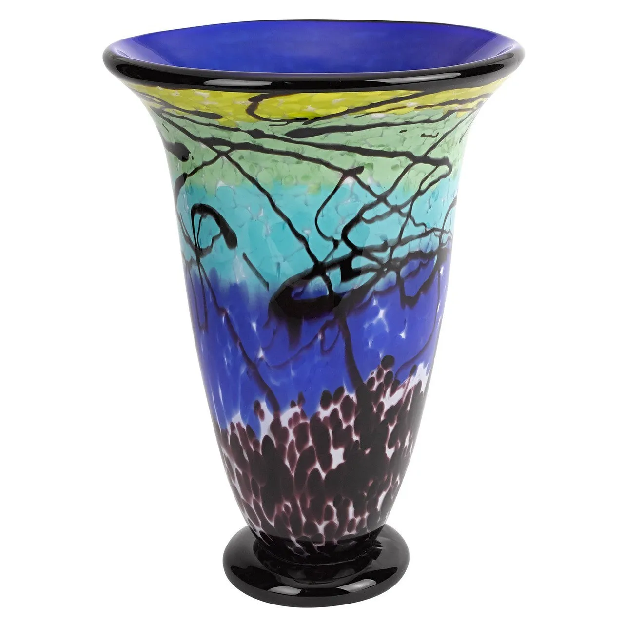 Rendezvous 24 inches Art Glass Vase