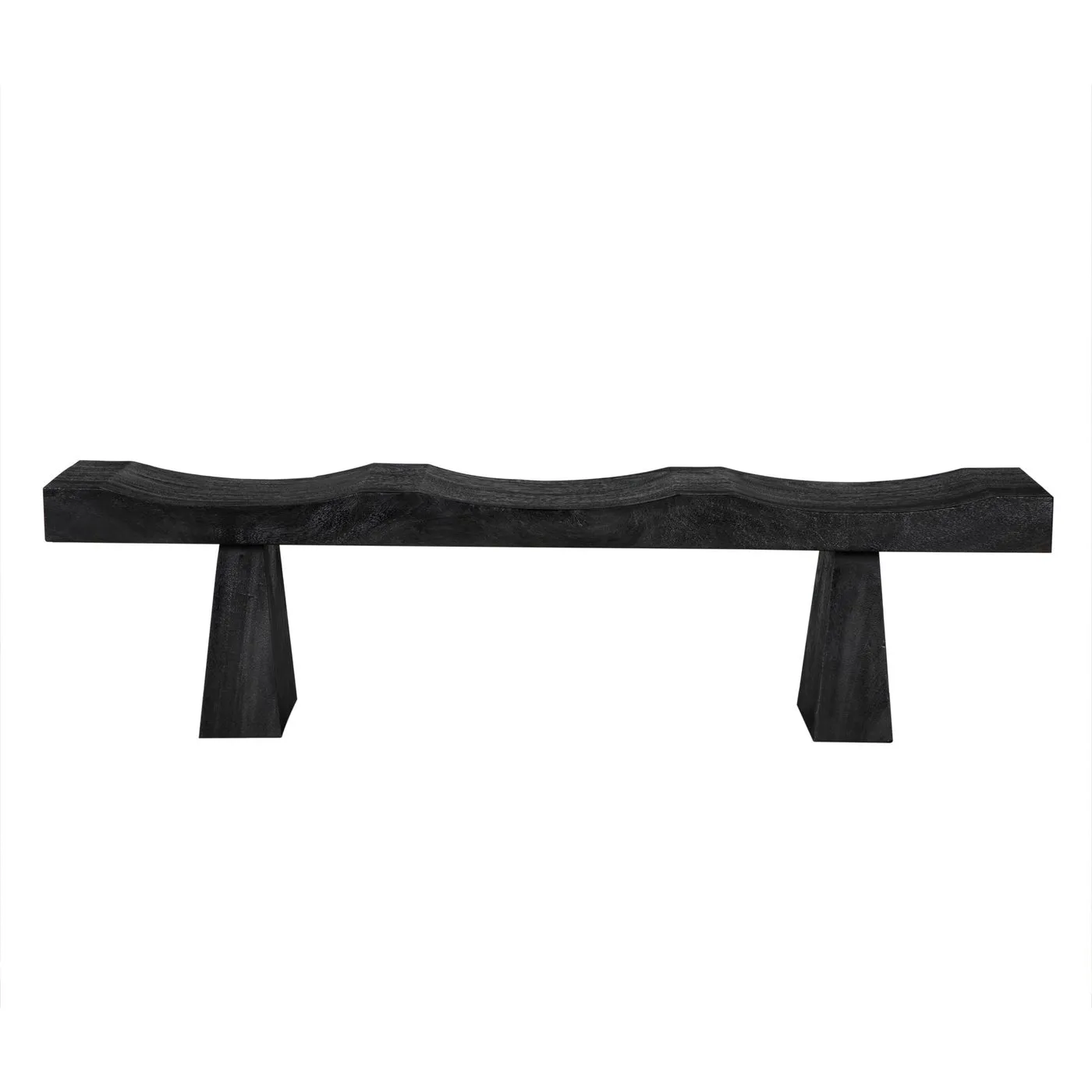 Shibumi Bench, Burnt Black Finish