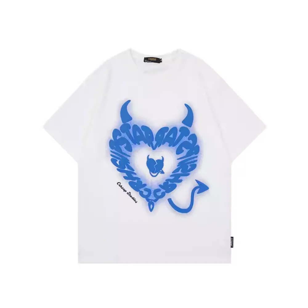 Urban Devil Heart Graphic T-shirt