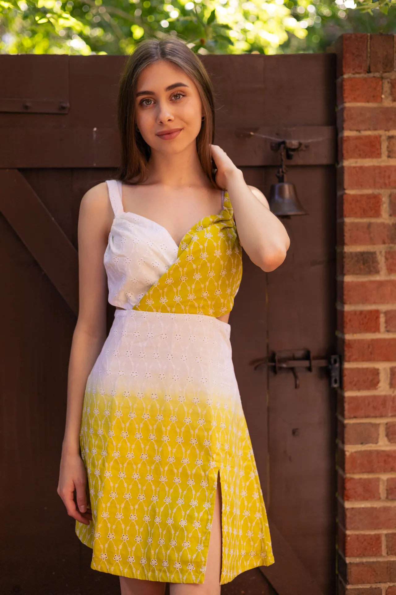Valencia Ombre Cut Out Dress