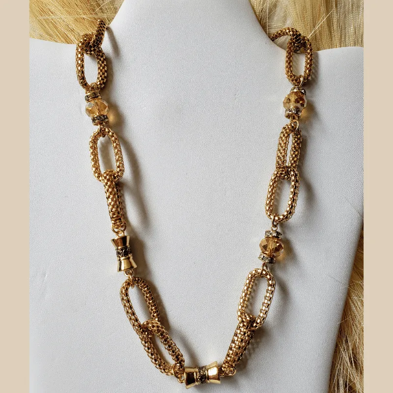 Vintage - Delicate Gold Chain Necklace